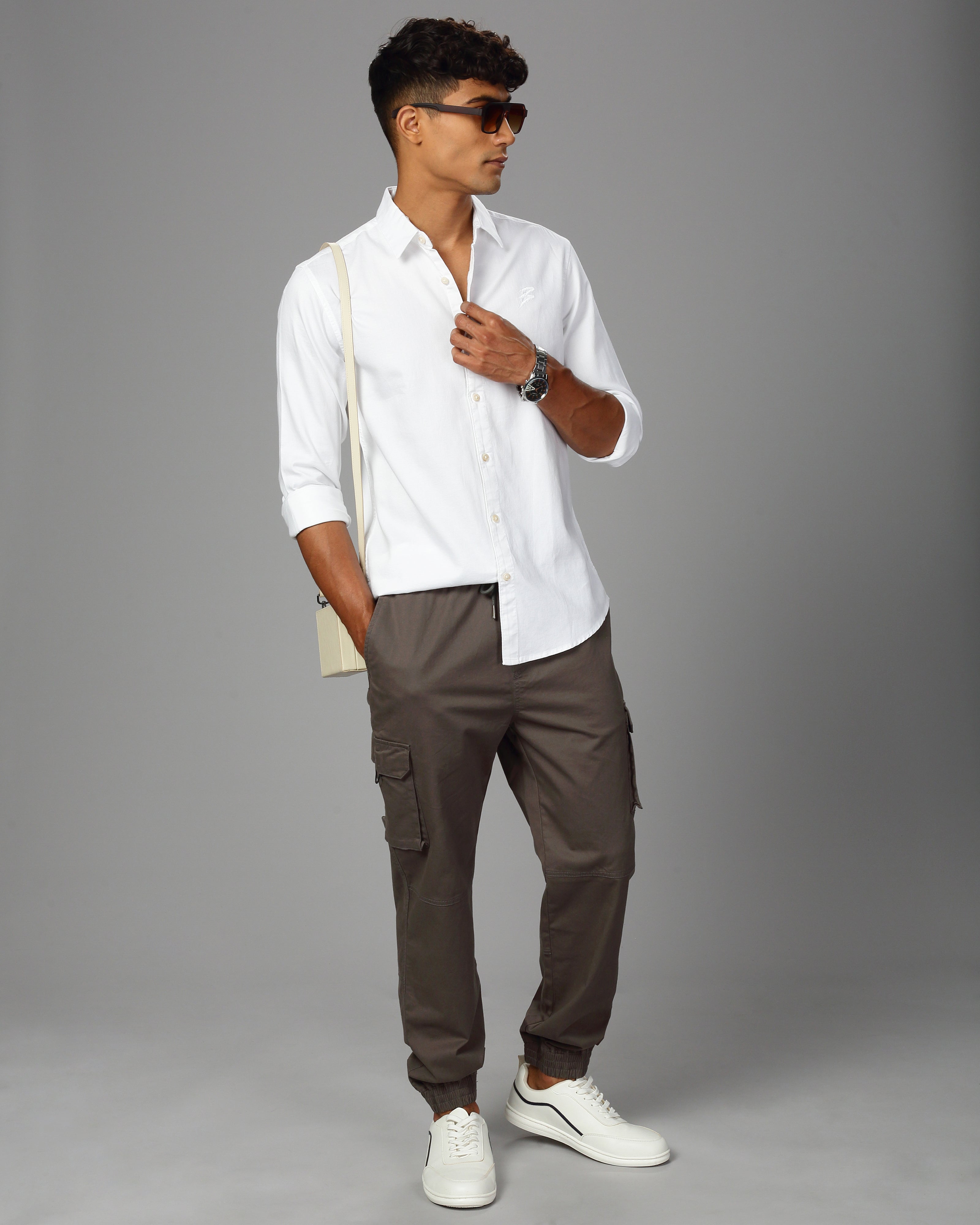 Relaxed fit Cargo Joggers