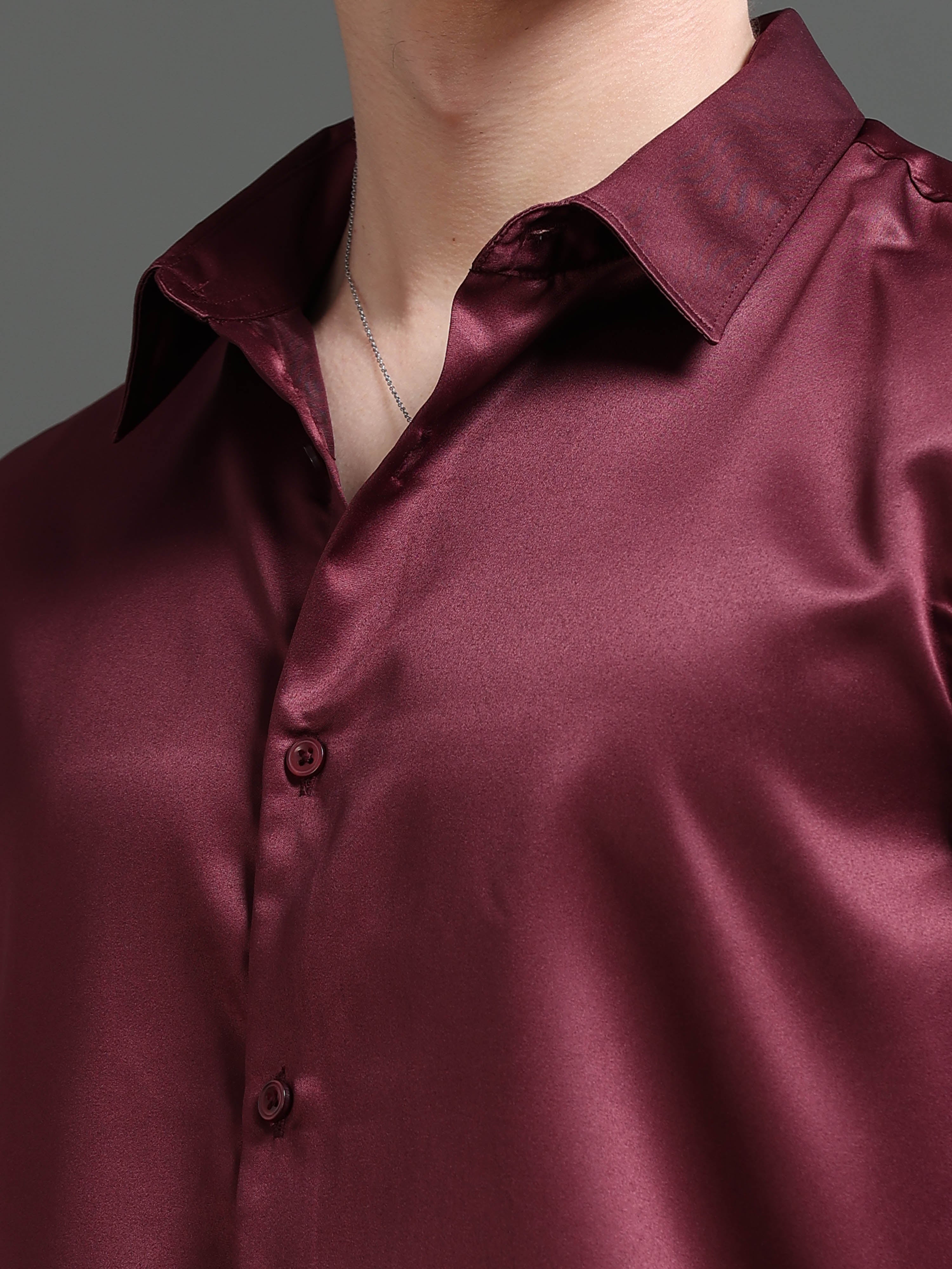 Men Smart Slim Fit Casual Shirt