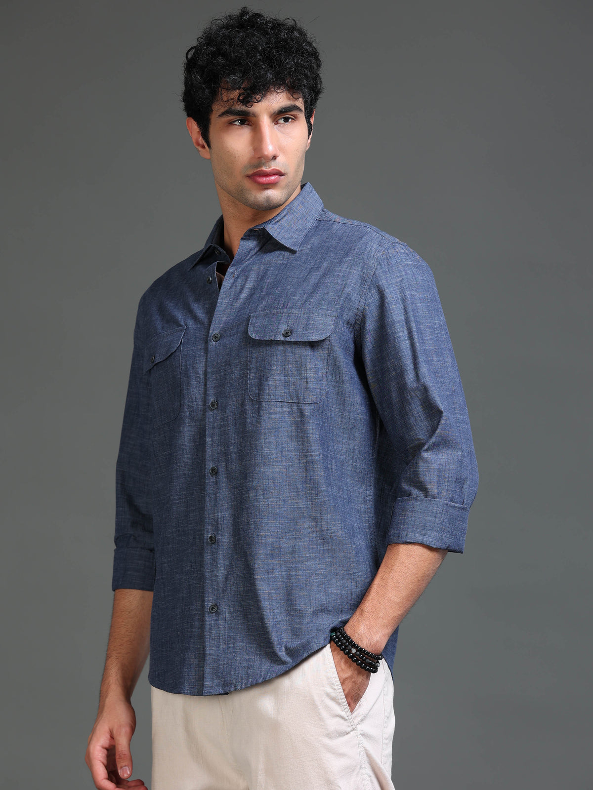 Men's Solid Shirt