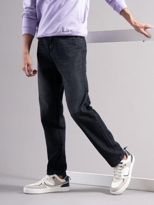 Men Smart Slim Fit Mid-Rise Light Fade Jeans