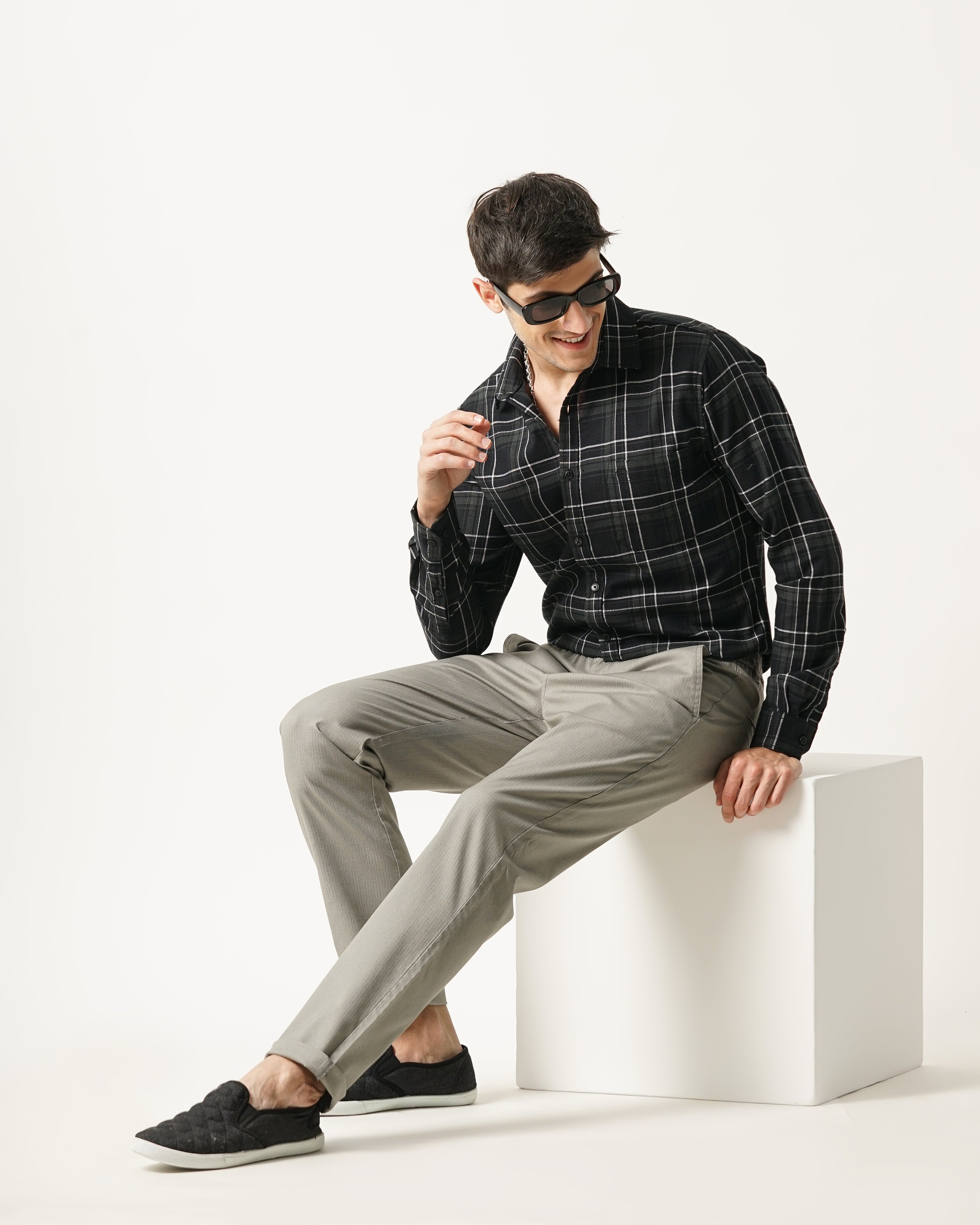 Men's Checks Shirt