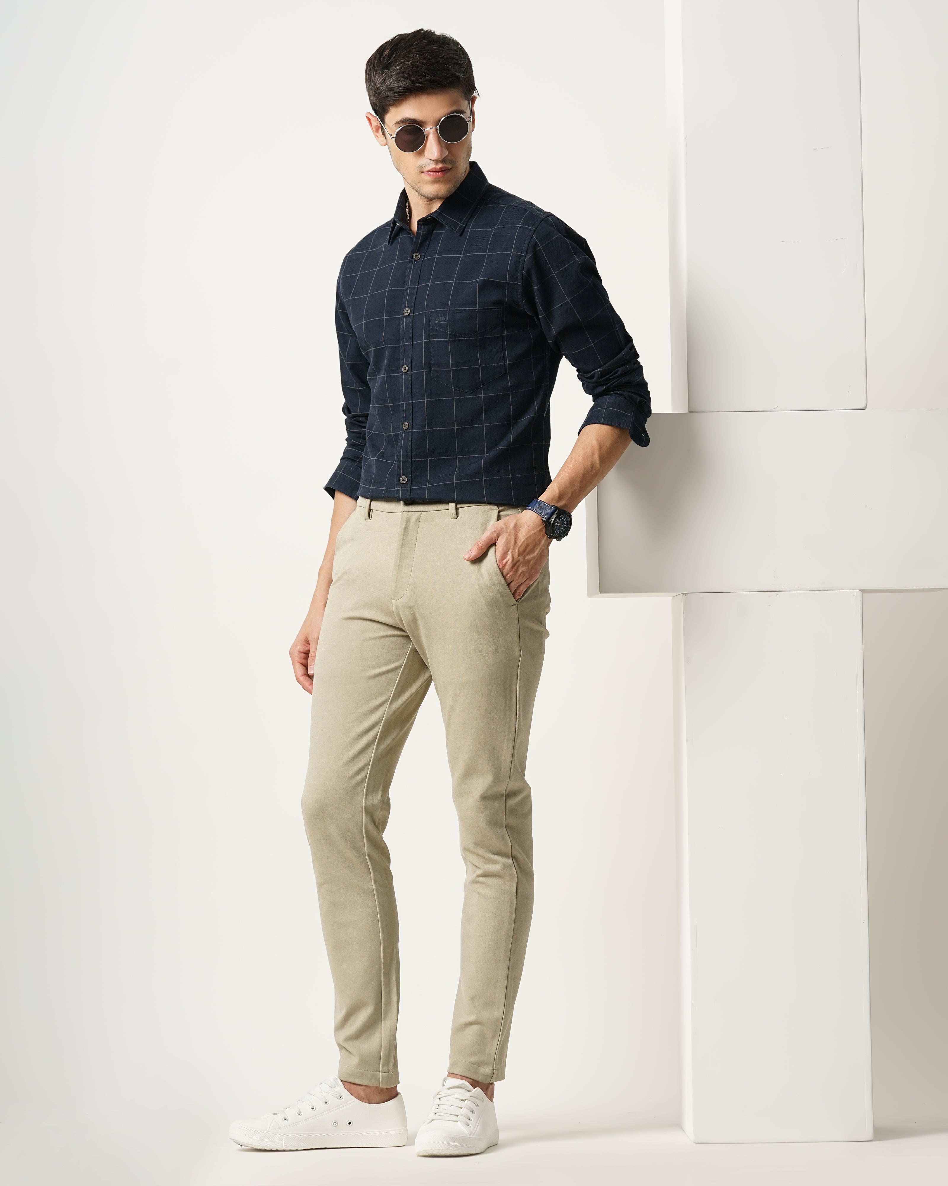Men's Checks Shirt