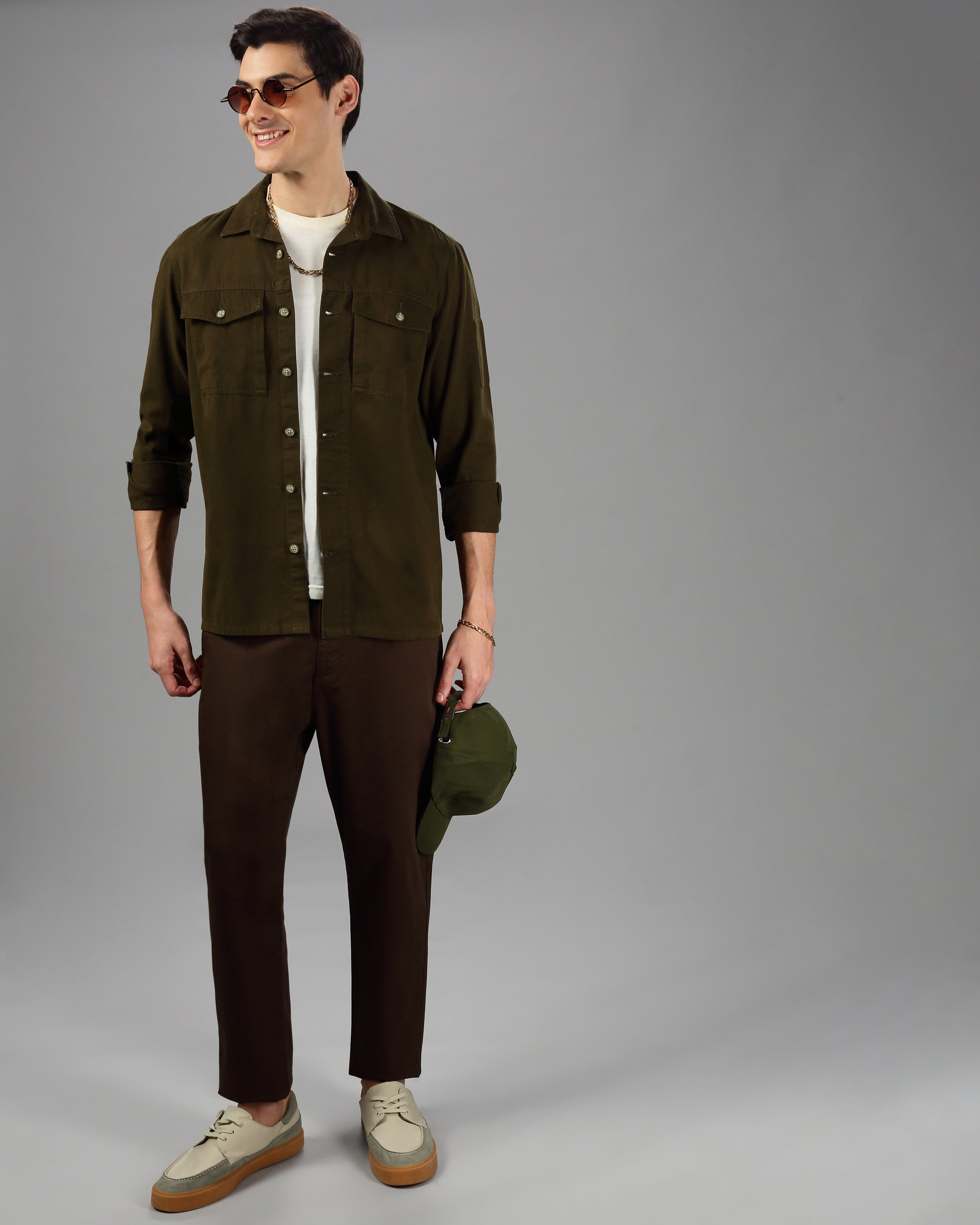 MEN OVERSIZE SHACKET