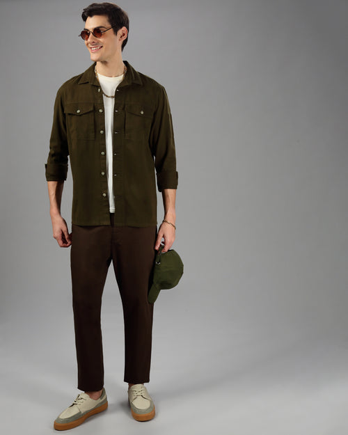 MEN OVERSIZE SHACKET