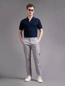 Men Slim Fit Low-Rise Chinos