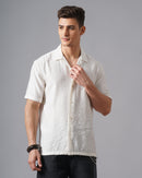MEN'S SELF DESIGN SHIRT