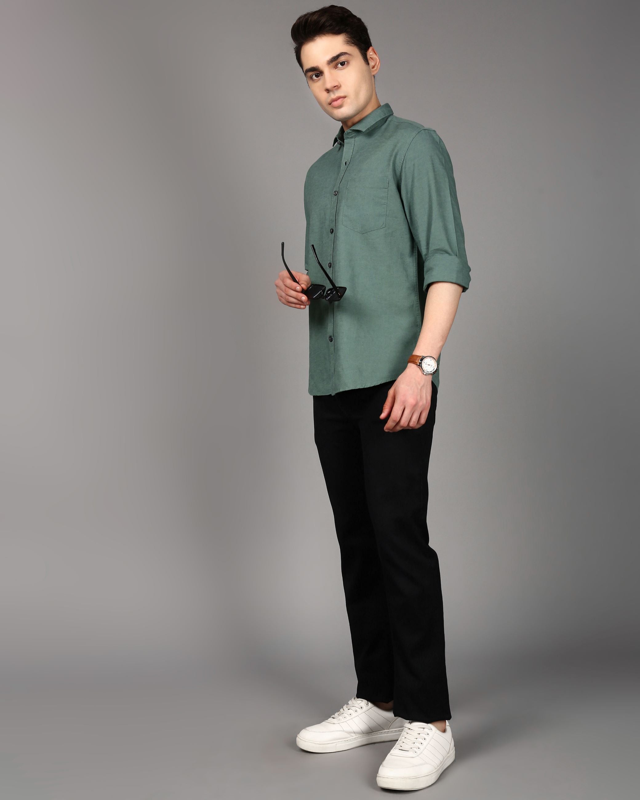 Men Slim Fit Shirt