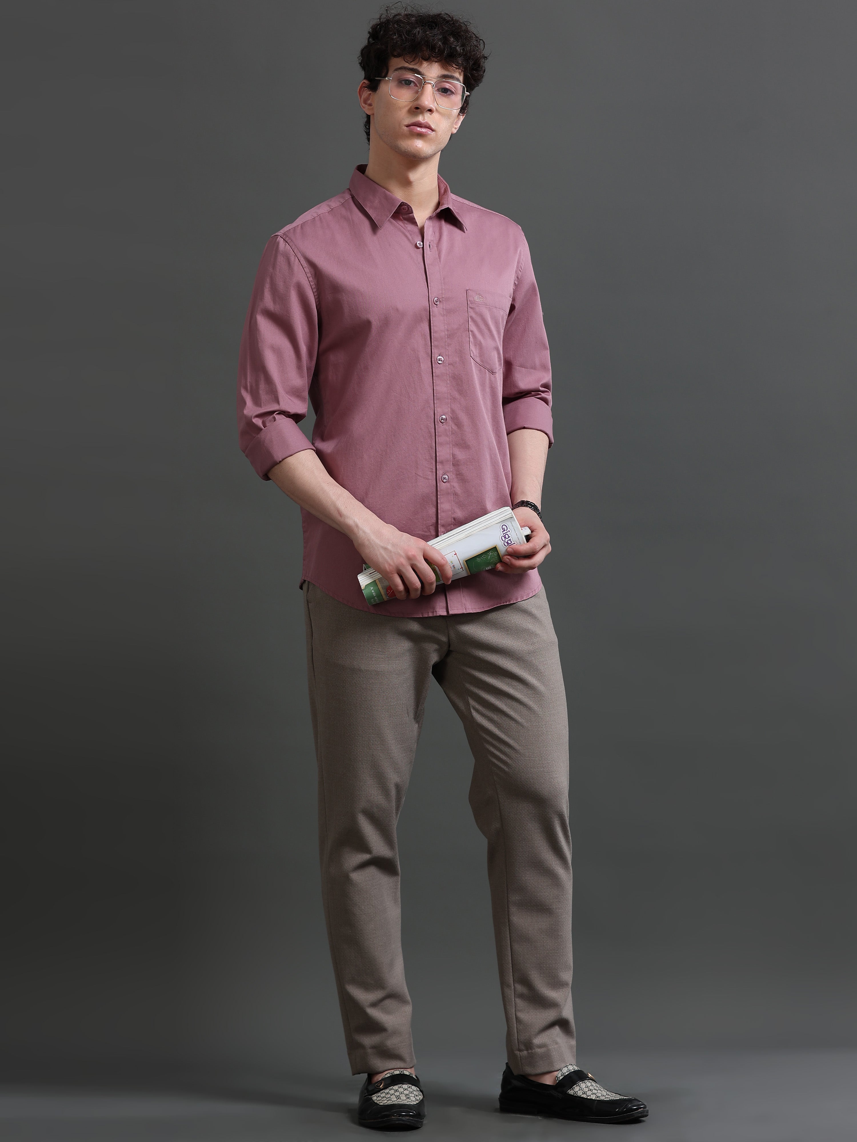 Men Smart Slim Fit Casual Shirt