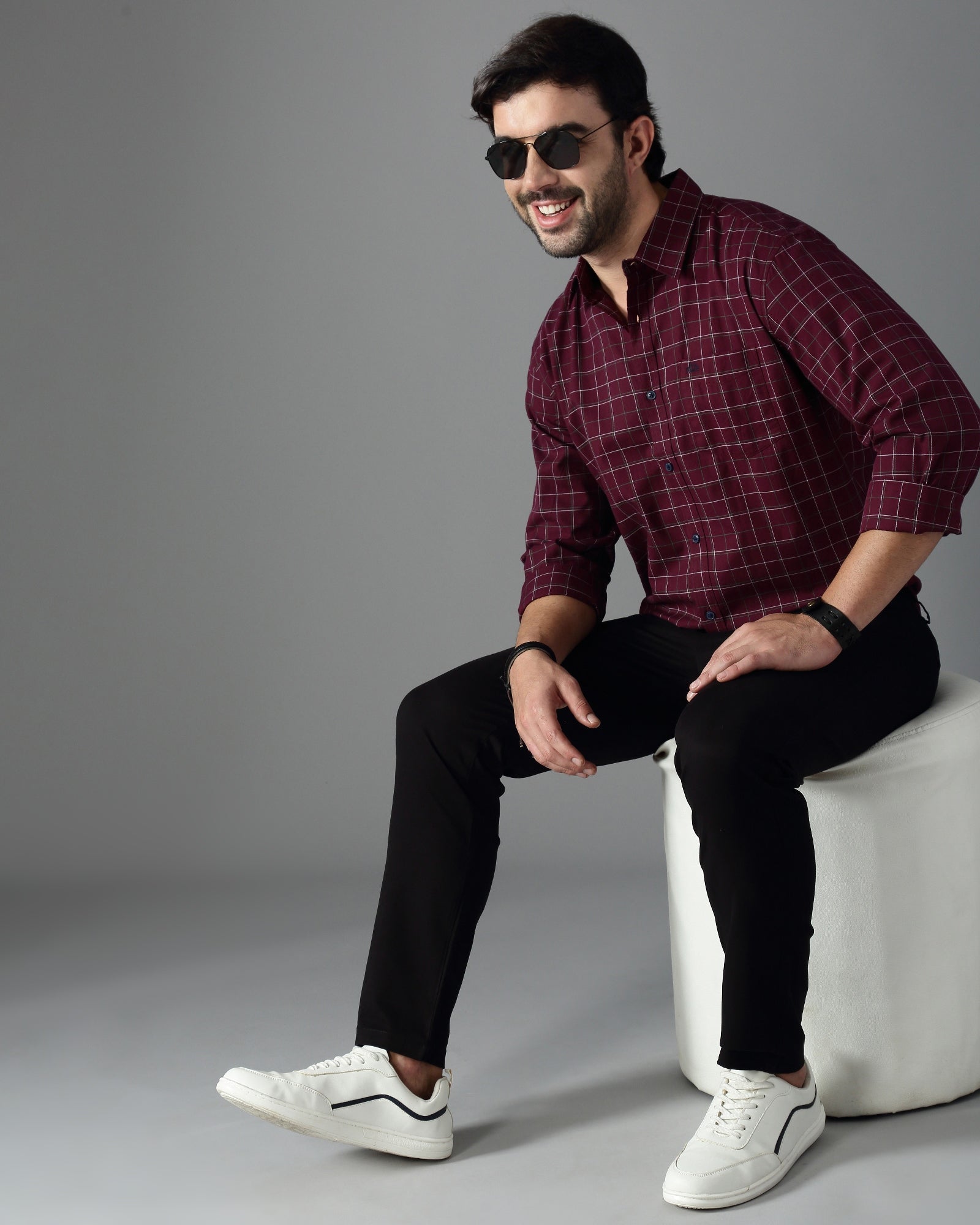 Men's Checks Shirt