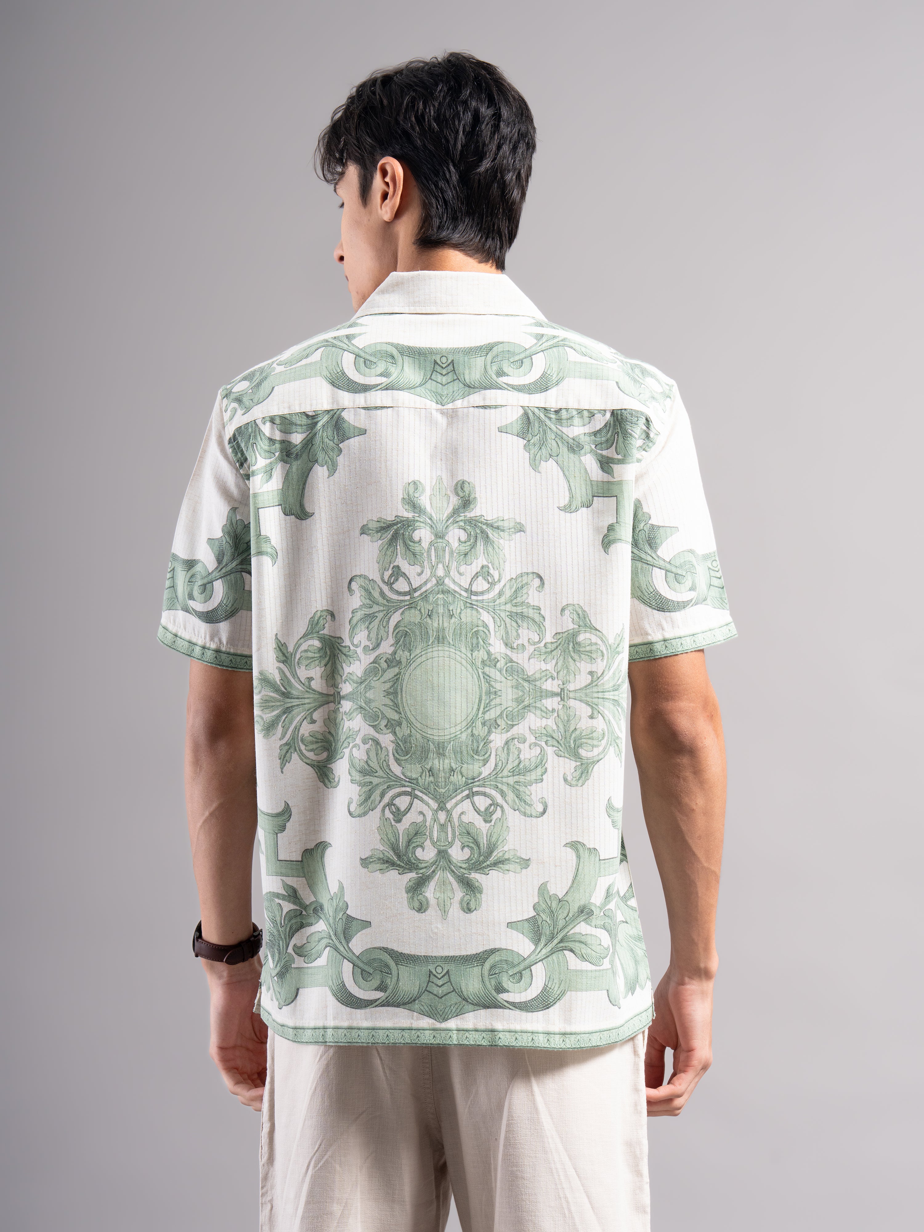 Men Smart Printed Casual Shirt