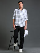 Men Premium Oxford Checks Shirt
