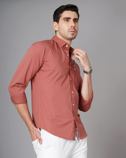 Men's Solid Casual Shirt