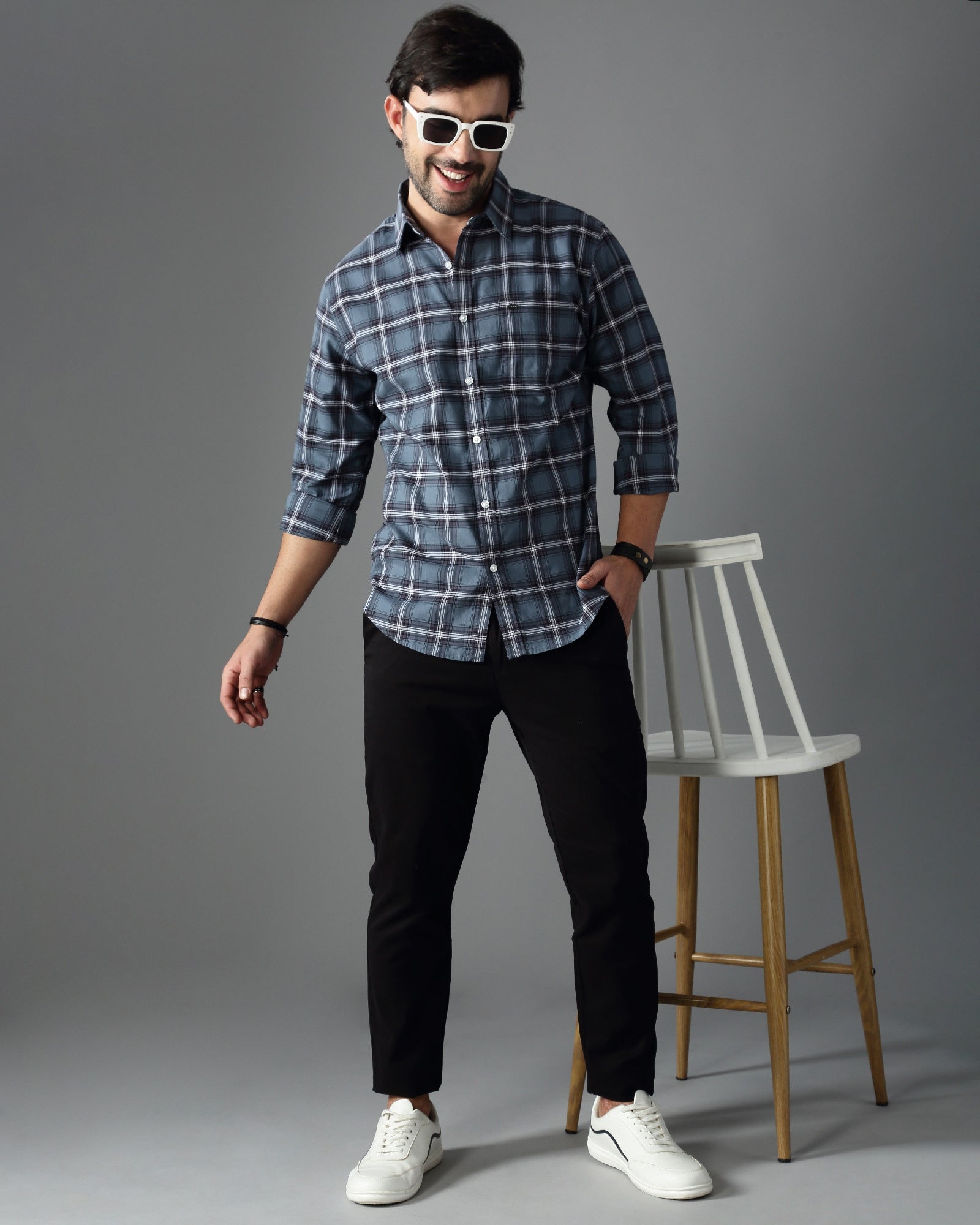 Men's Checks Shirt