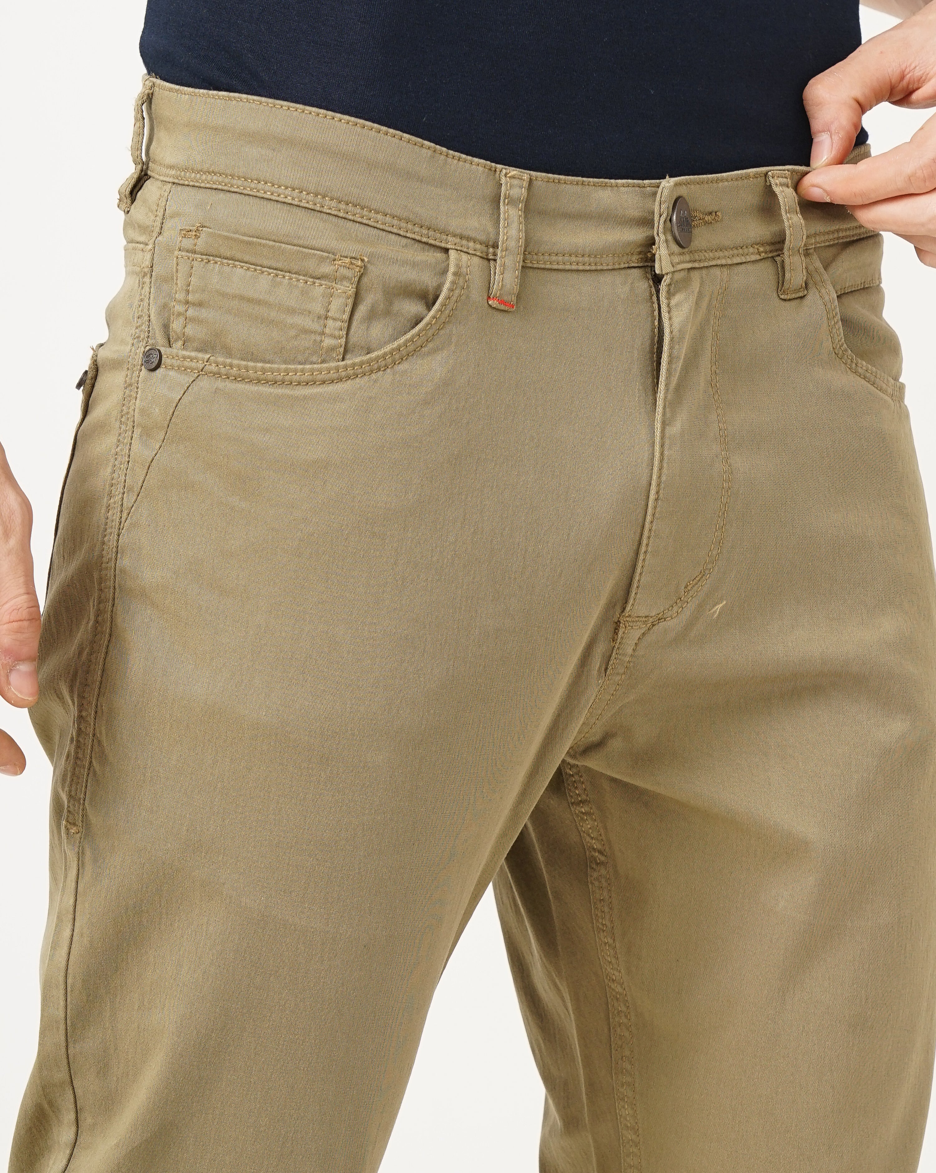 MEN'S ANKLE FIT CASUAL CHINOS