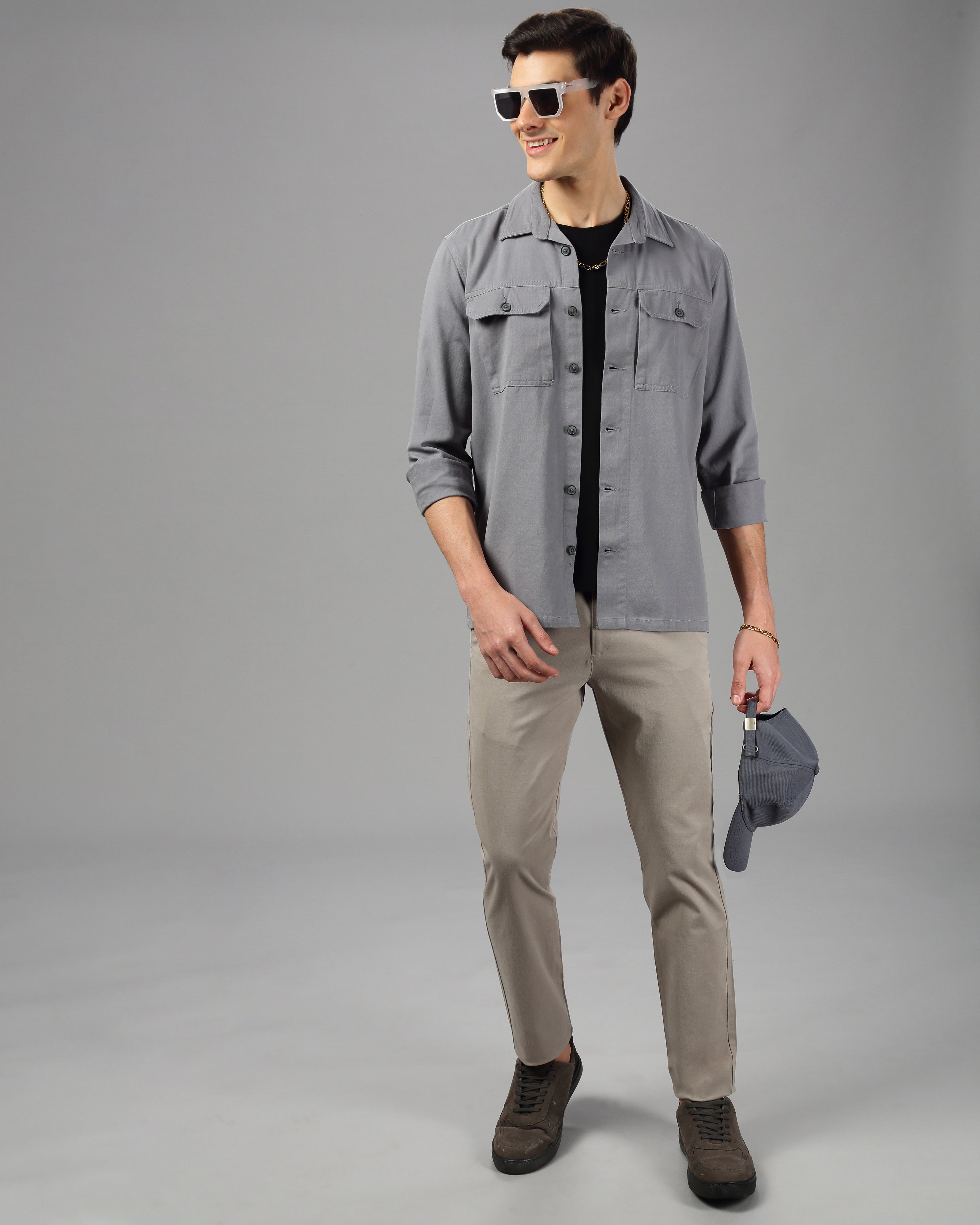 MEN OVERSIZE SHACKET
