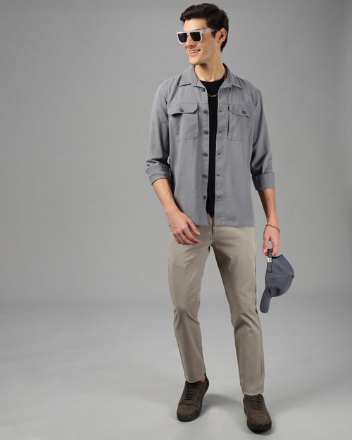 MEN OVERSIZE SHACKET