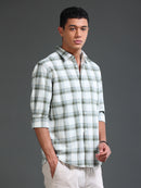 Men Premium Oxford Checks Shirt