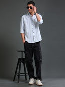 Men Oxford Stripes Shirt