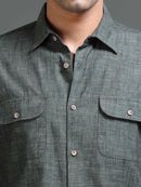 Men's Solid Shirt