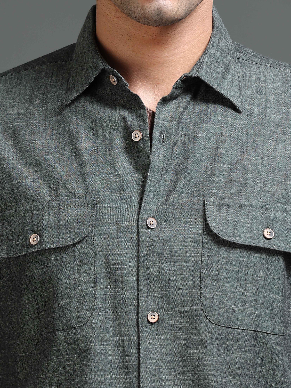 Men's Solid Shirt