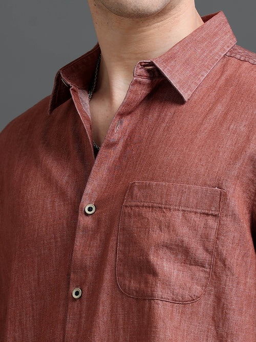 Mens Rupo Rainy Solid Shirt