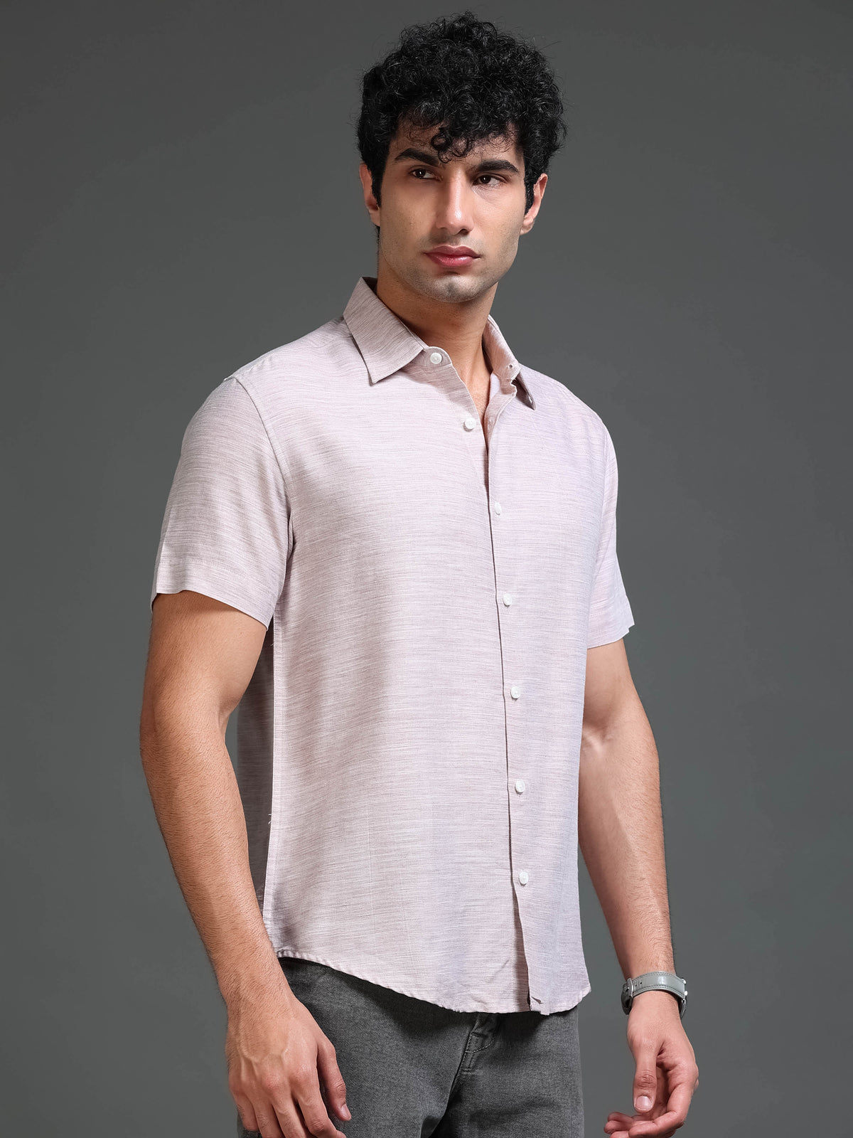Men's Solid Shirt