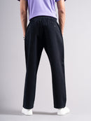 Men Low-Rise Relaxed Fit Pleated Chinos