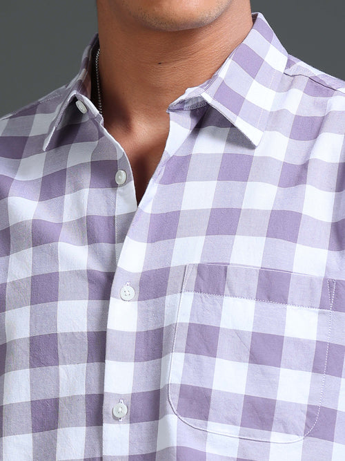 Men Premium Oxford Checks Shirt