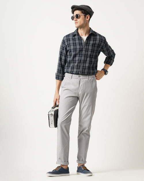 MEN'S REGULAR FIT TROUSERS