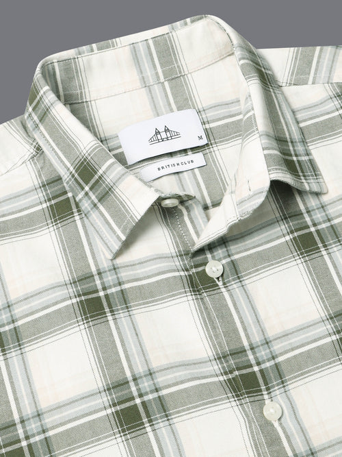 Men Premium Oxford Checks Shirt