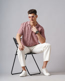 MEN'S SELF DESIGN SHIRT