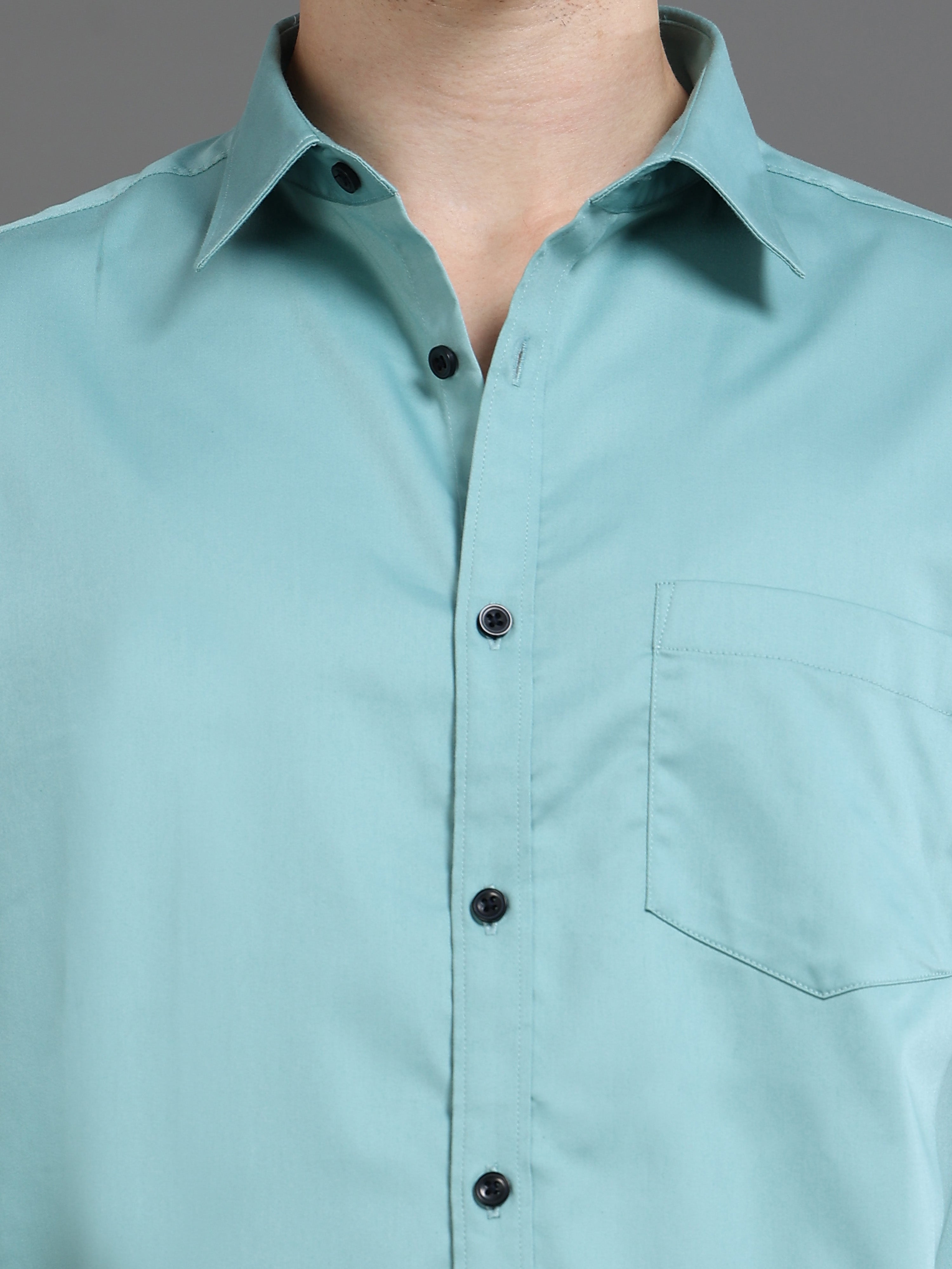 Men Satin Slim Fit Shirt
