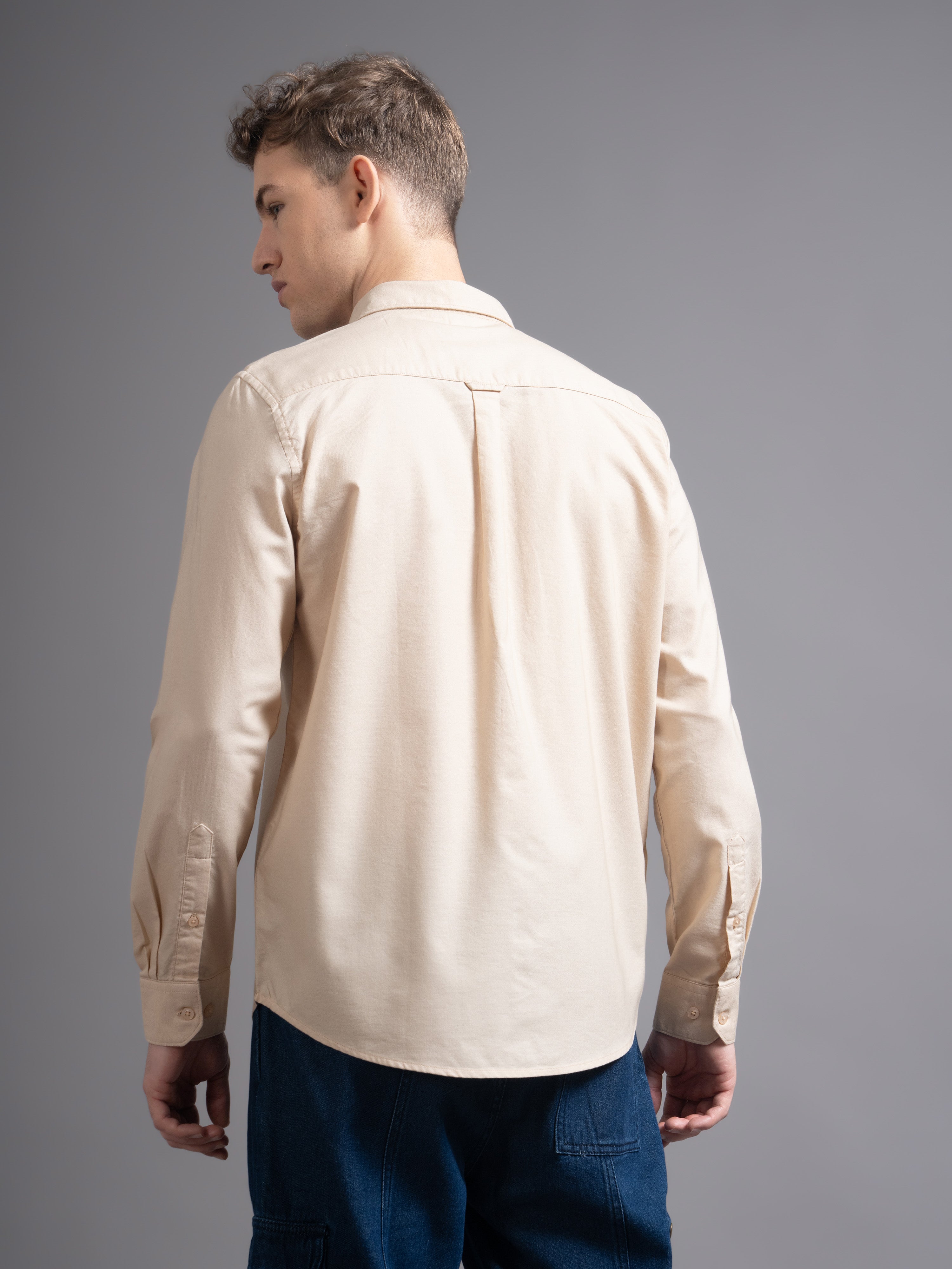Men Smart Slim Fit Casual Shirt