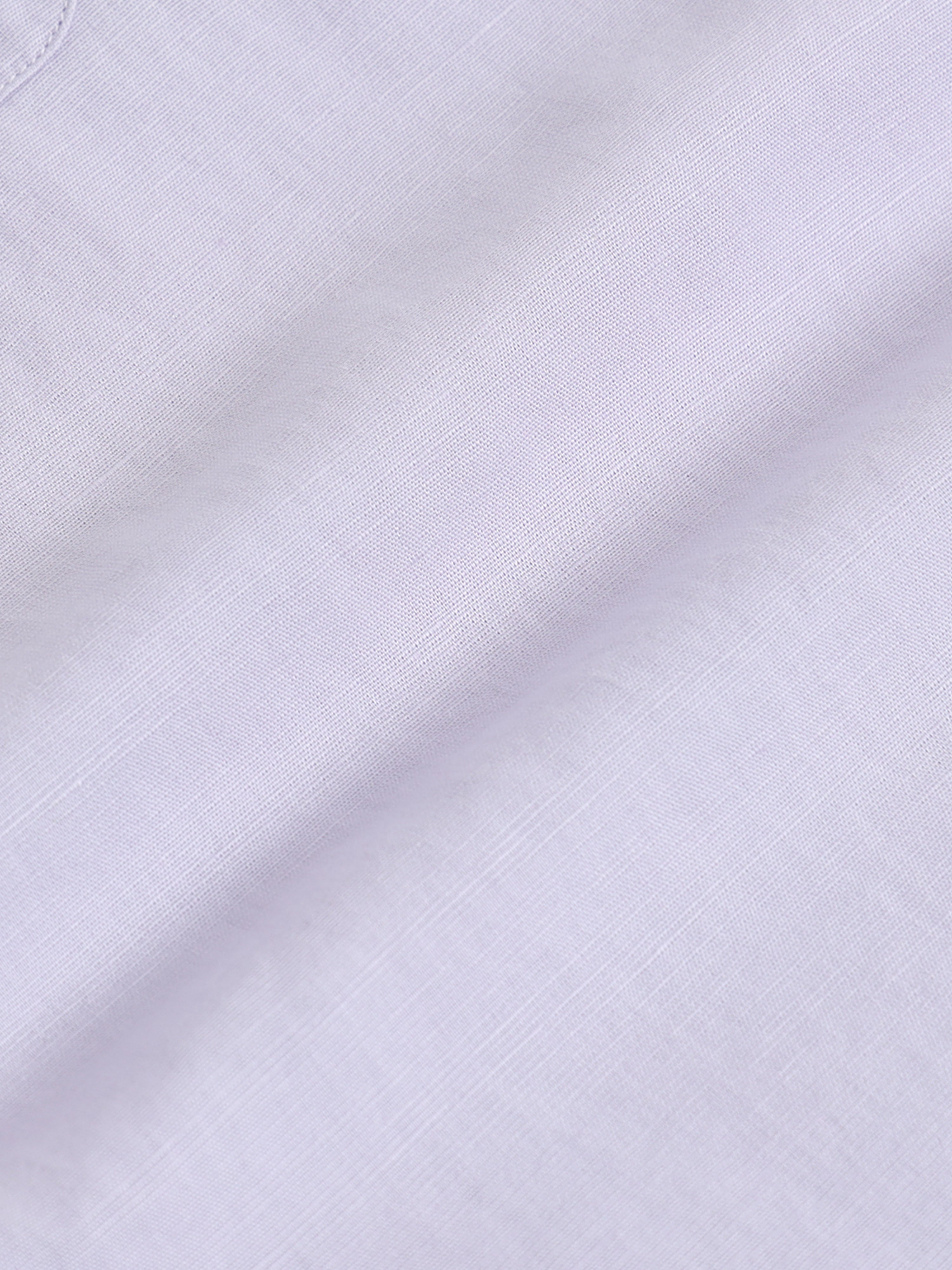 Men Smart Cotton Linen Slim Fit Shirt