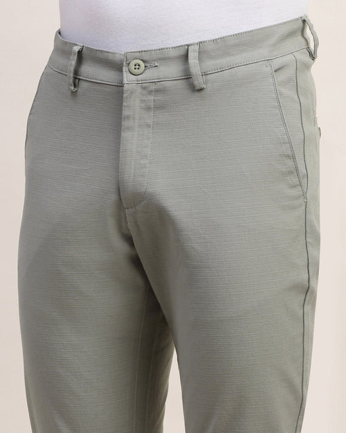Men Comfort Slim Fit Low-Rise Chinos