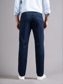 Men Ankle  Fit Smart Slim Fit Low-Rise Regular Trousers