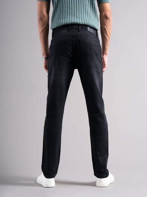 Men Smart Slim Fit Mid-Rise Light Fade Jeans
