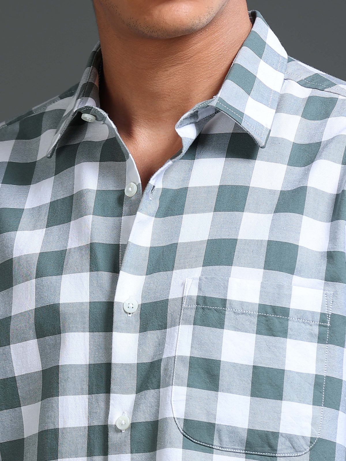 Men Premium Oxford Checks Shirt