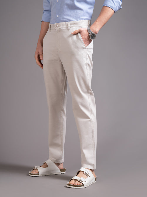 Men Slim Fit Low-Rise Chinos