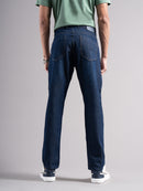 Men Smart Slim Fit Mid-Rise Light Fade Jeans