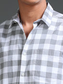 Men Premium Oxford Checks Shirt