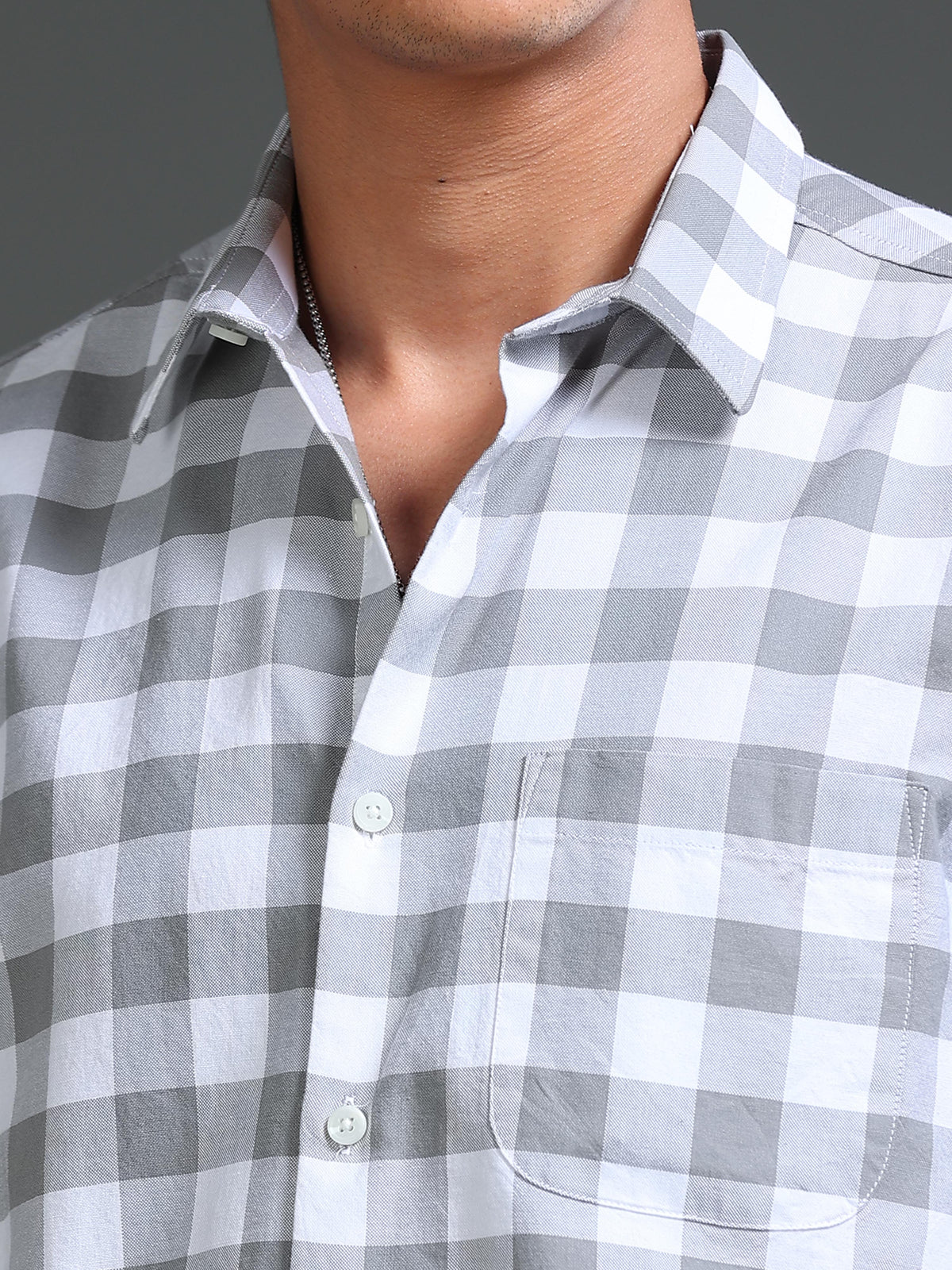 Men Premium Oxford Checks Shirt