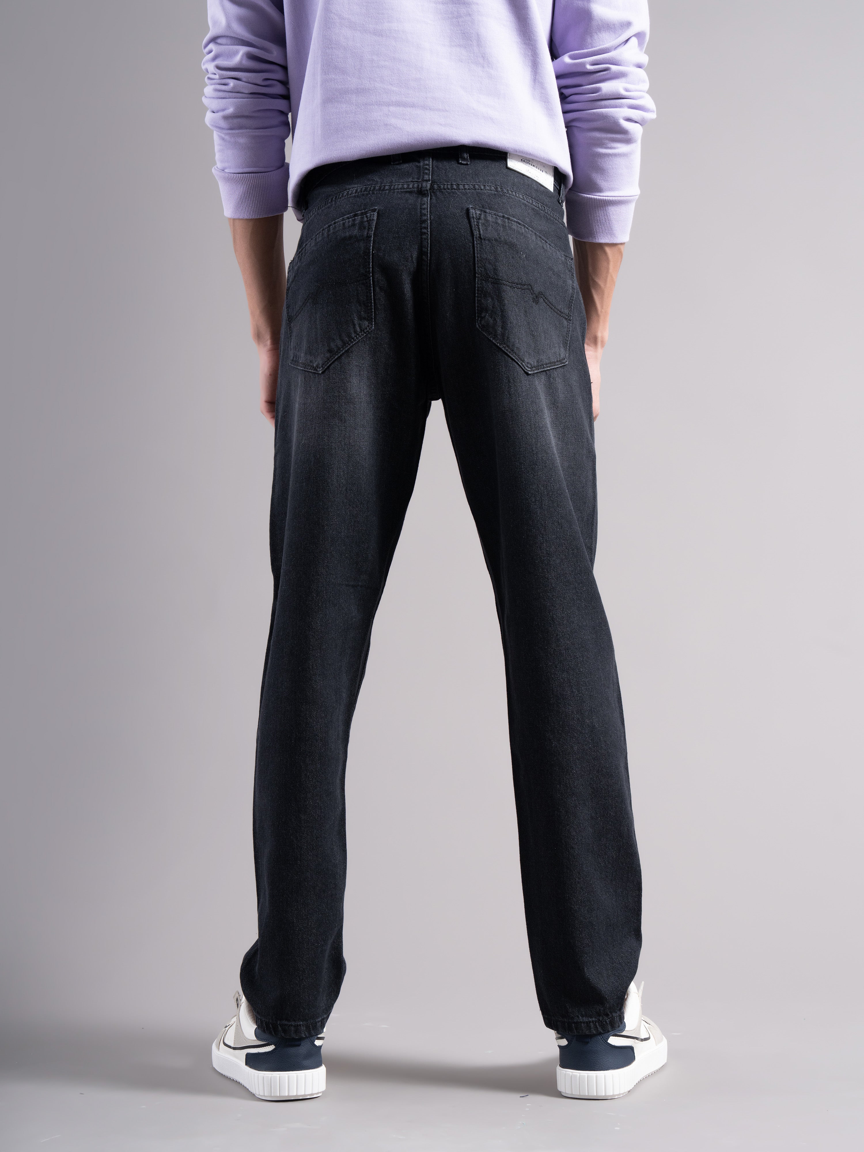 Men Smart Slim Fit Mid-Rise Light Fade Jeans