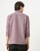 MEN'S SELF DESIGN REGULAR FIT SHIRT
