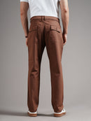 Men Tailored Low-Rise Trousers