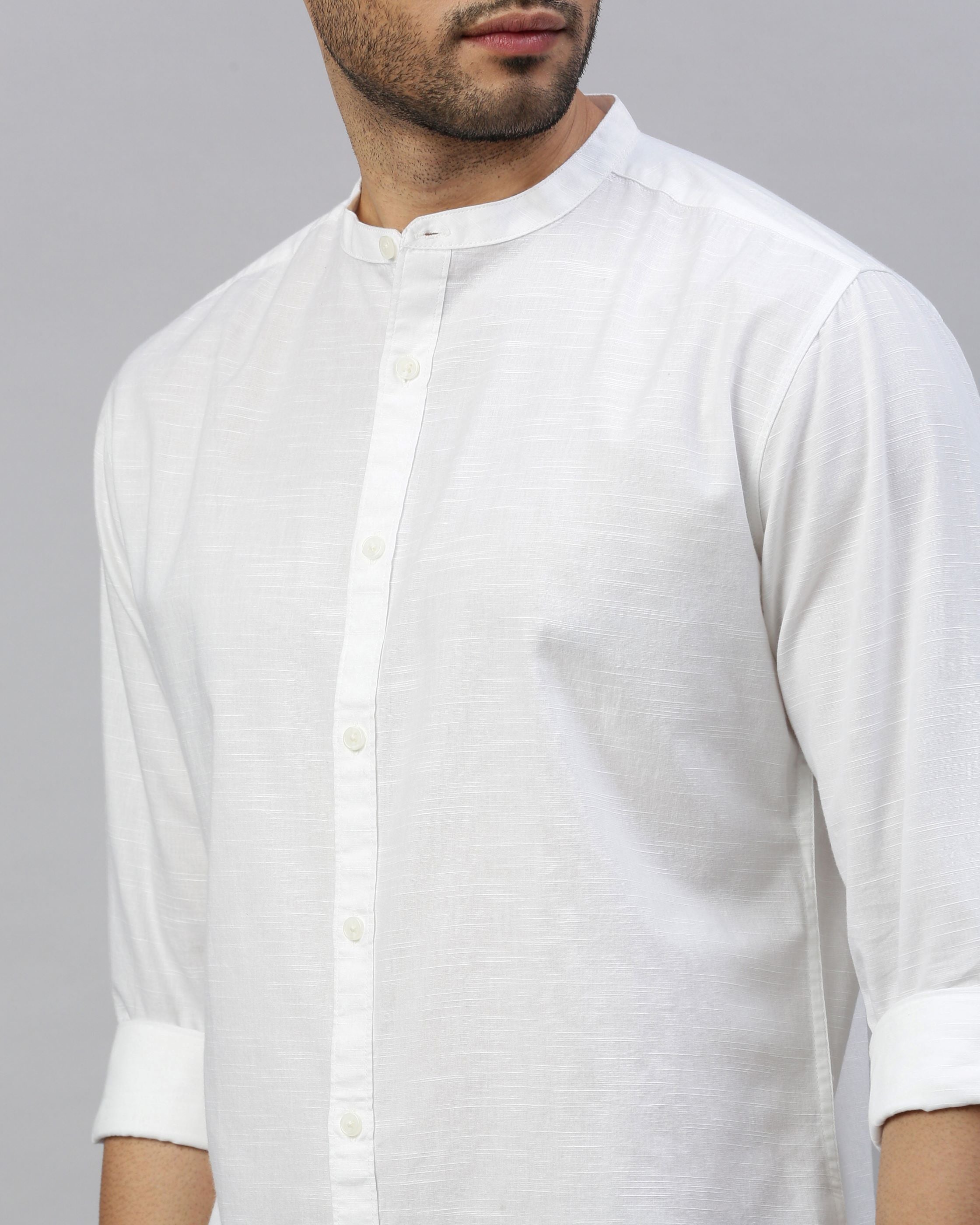 Men's Solid Casual Shirt