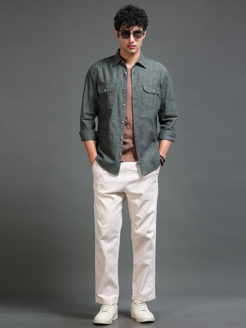 Men's Solid Shirt