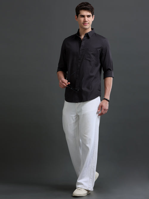 Men Smart Slim Fit Formal Shirt