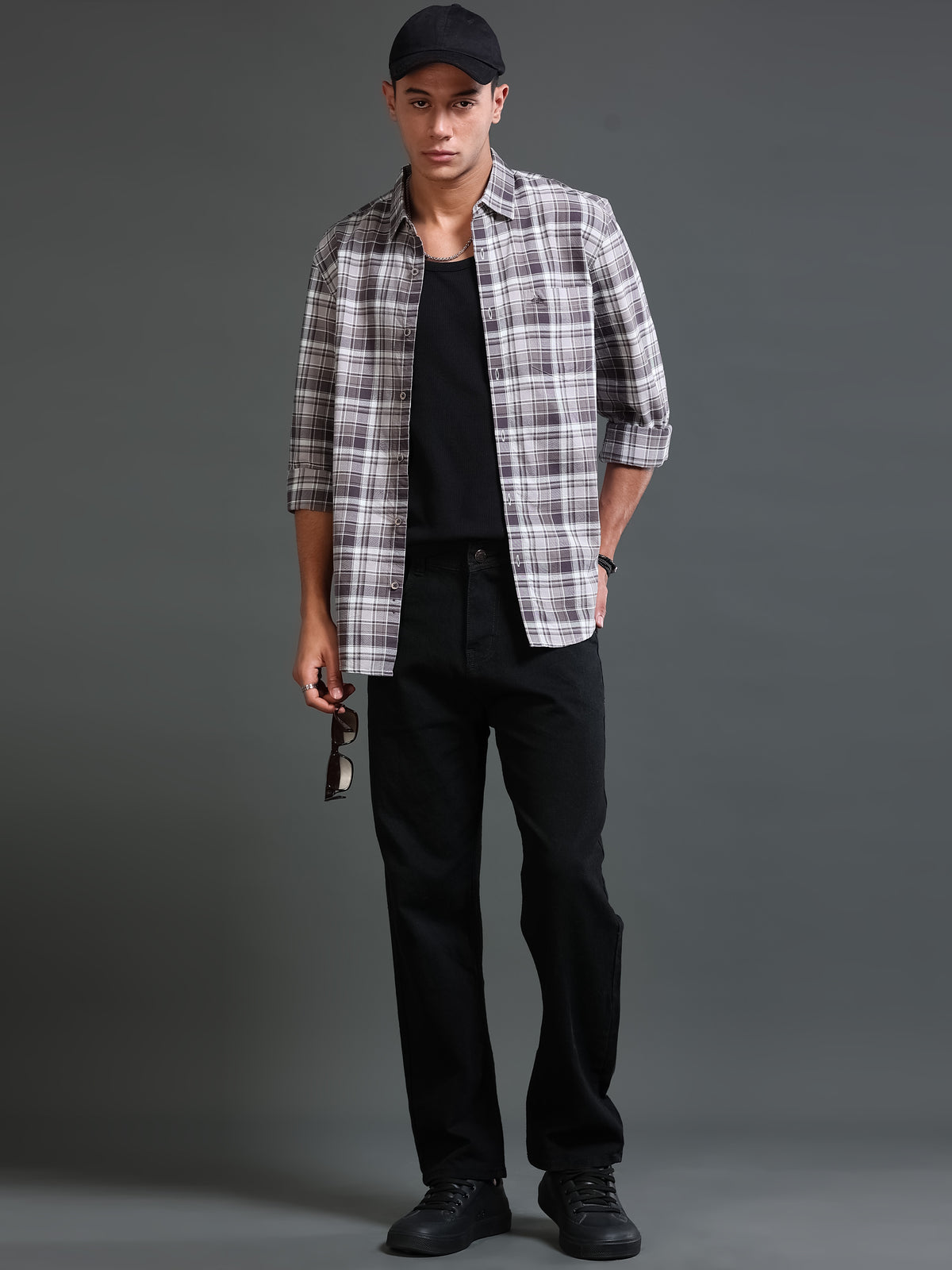 Men Premium Oxford Checks Shirt