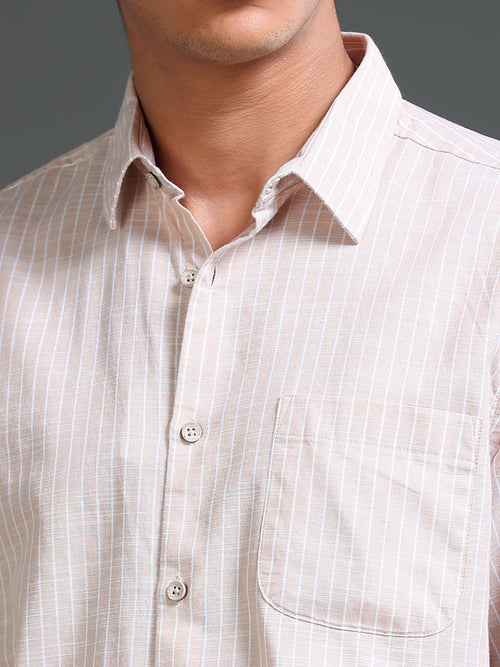 Men Stripes Shirts